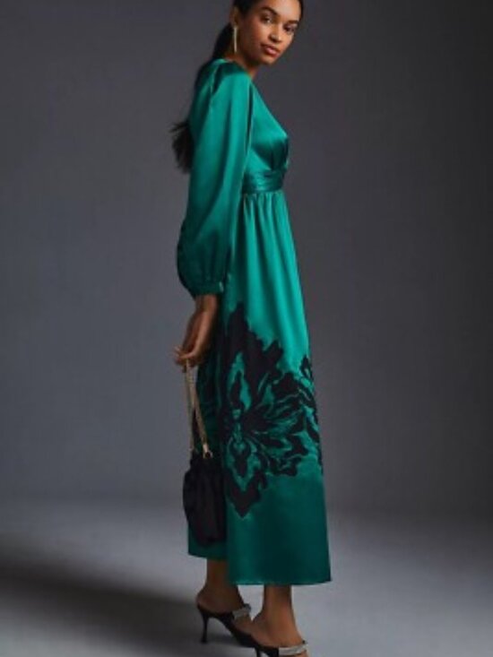 Anthropologie Dresses & Skirts - Nwt Nikasha Anthropologie Satin Dress